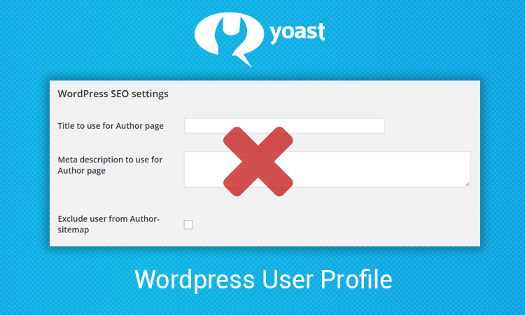 WordPress yoast seo Hide settings on user profile page