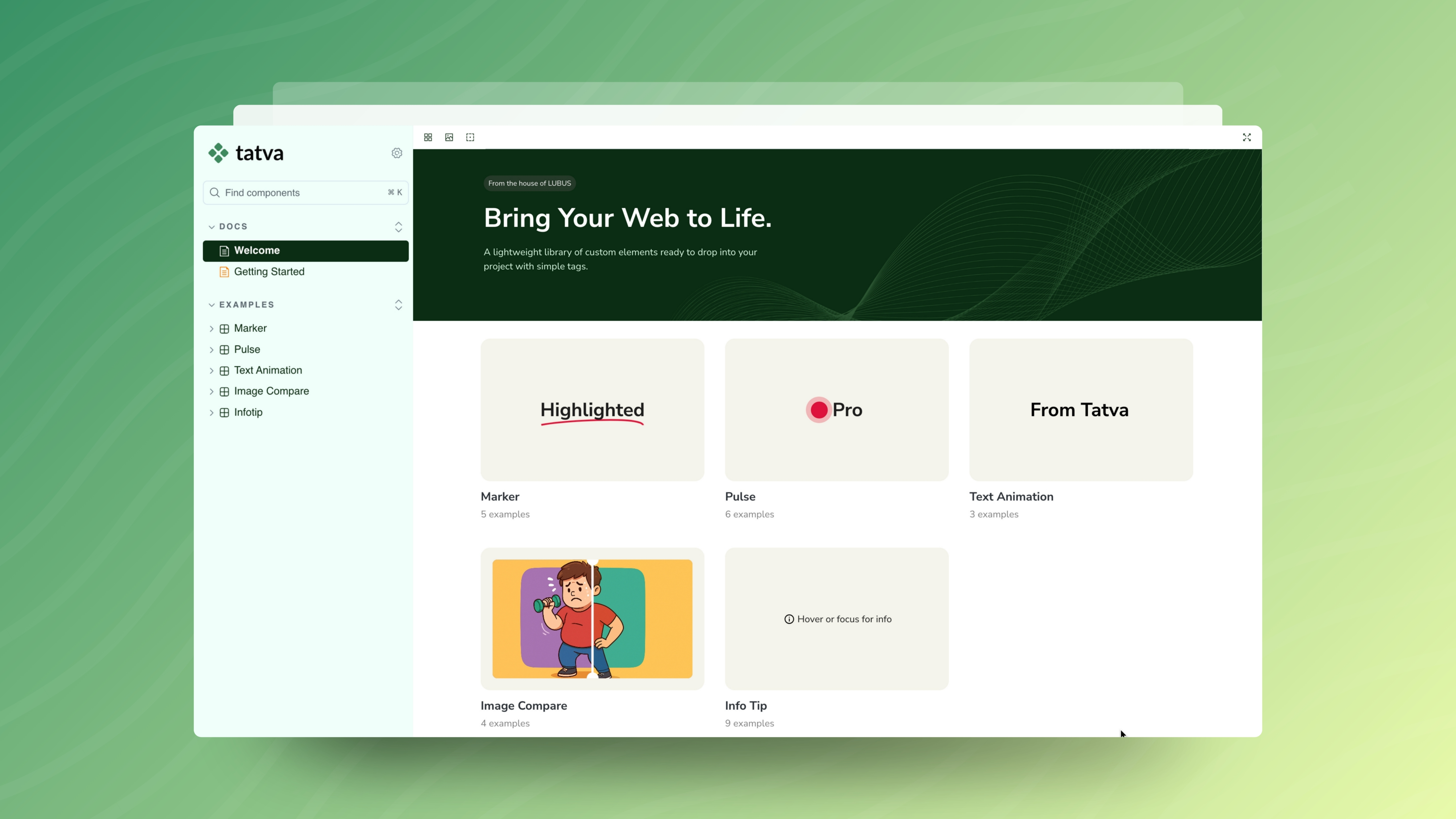 Introducing the Tatva Web Component Library