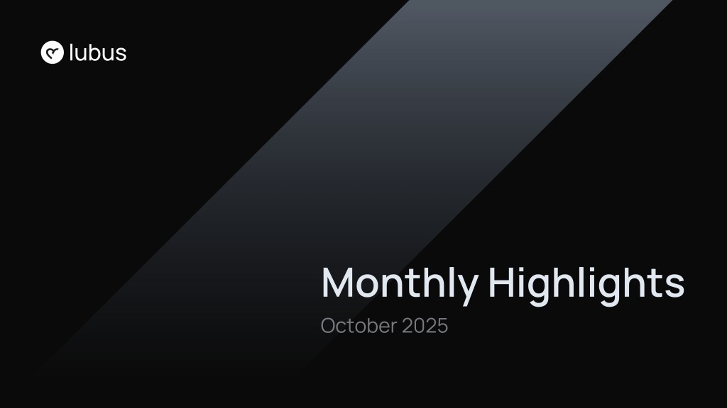 Monthly Highlights October 2025