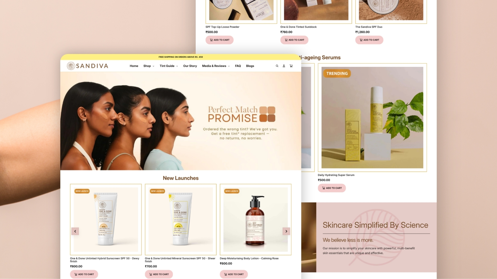 From Traffic to Transactions: A CRO Case Study for Sandiva Skincare Brand